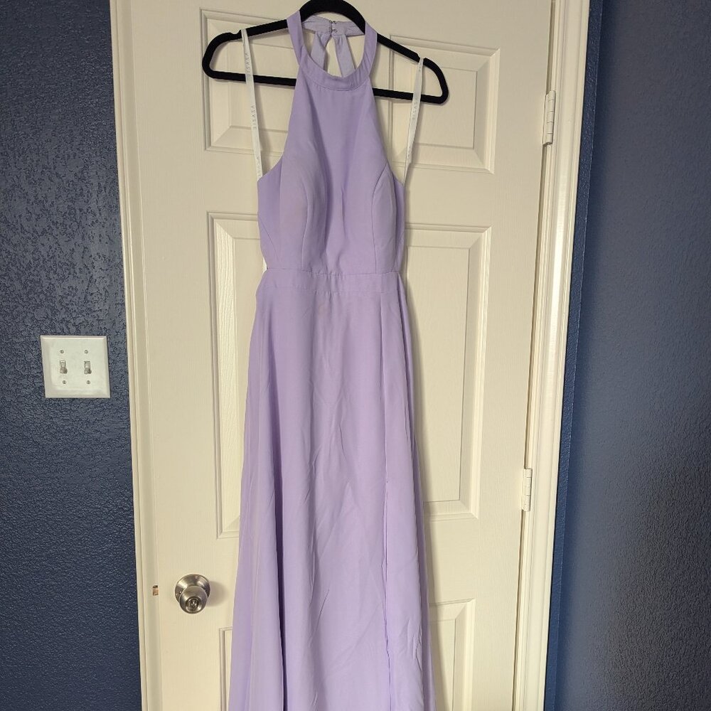 Azazie Clarice In Lilac Custom Size Close To A8 - image 1